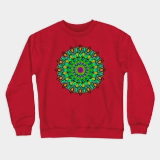 Spiral Mandala Crewneck Sweatshirt